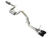 AWE Touring Edition Exhaust for VW MK7 Golf SportWagen - Diamond Black Tips (90mm) - Primary